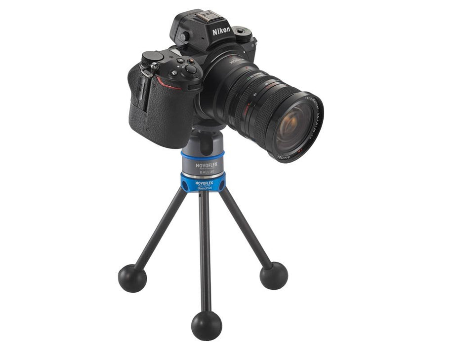 EAN 4030432841014 - Novoflex BasicPod Mini tripode Digitales / cámaras de película 3 pata(s) Negro, Azul imagen 6