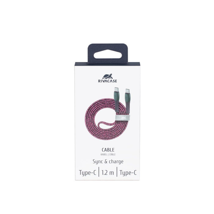 EAN 4260403579510 - Rivacase PS6105 RD12 cable USB USB 2.0 1,2 m USB C Rojo imagen 4