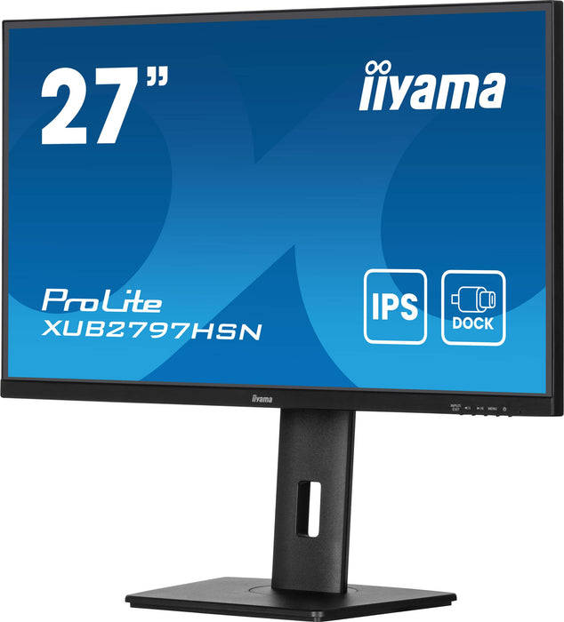 EAN 4948570124978 - iiyama ProLite XUB2797HSN-B2 pantalla para PC 68,6 cm (27") 1920 x 1080 Pixeles Full HD LED Negro imagen 6