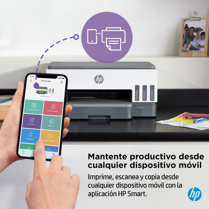 EAN 0195908302360 - HP Smart Tank 7005 All-in-One Printer Inyección de tinta térmica A4 4800 x 1200 DPI 15 ppm Wifi imagen 11