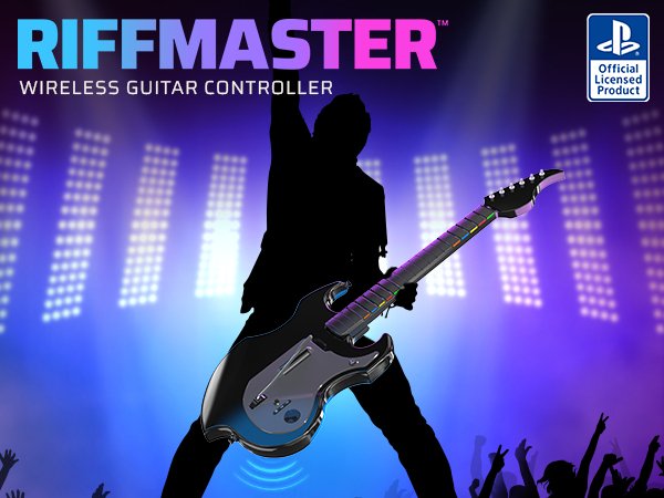 EAN 708056072599 - PDP Riffmaster Negro, Gris Guitarra Analógico/Digital PC, PlayStation 4, PlayStation 5 imagen 14