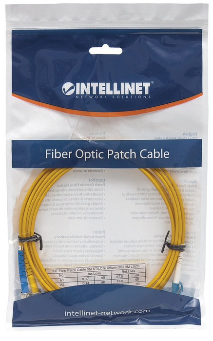 EAN 766623474016 - Intellinet 474016 Cable de fibra óptica e InfiniBand 1 m LC ST Amarillo imagen 5