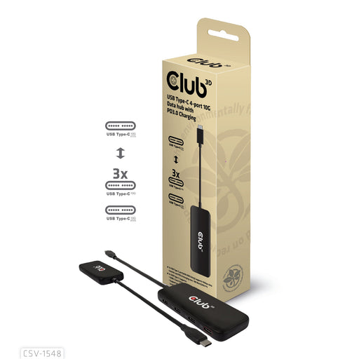 EAN 8719214472962 - CLUB3D CSV-1548 base para portátil y replicador de puertos Alámbrico USB 3.2 Gen 1 (3.1 Gen 1) Type-C Neg imagen 2