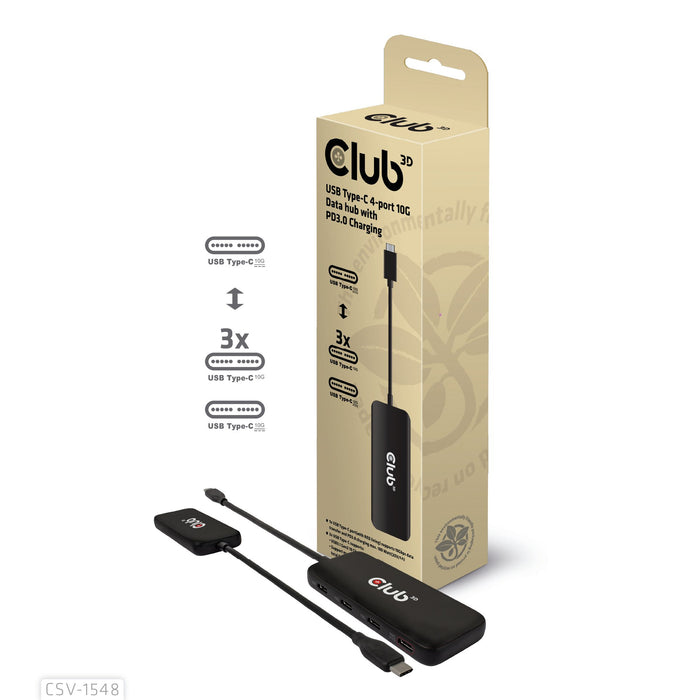 EAN 8719214472962 - CLUB3D CSV-1548 base para portátil y replicador de puertos Alámbrico USB 3.2 Gen 1 (3.1 Gen 1) Type-C Neg imagen 2