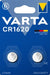 EAN 4008496991563 - Varta 06620 Batería recargable CR1620 Litio imagen 1