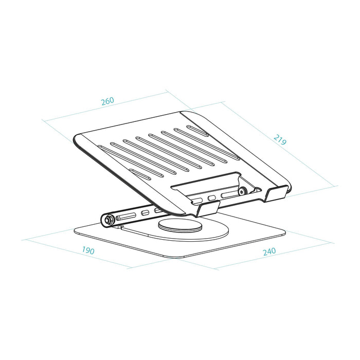 EAN 8433281016415 - TooQ PH-DAFNE-S soporte para ordenador portátil 43,2 cm (17") imagen 10