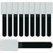 EAN 4260162070181 - Label-the-cable MINI presilla Sintético Negro 10 pieza(s) imagen 1