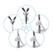 EAN 8435739902622 - AISENS A151-0918 organizador de cables Universal Pasacables Blanco 1 pieza(s) imagen 2