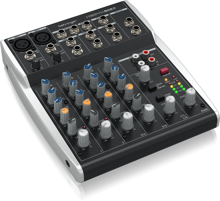 EAN 4033653072267 - Behringer Xenyx 802S 2 canales Negro, Plata imagen 4