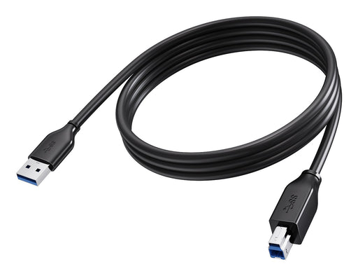 EAN 1220975900009 - Vision TC 2MUSB3.0/BL cable USB USB 3.2 Gen 1 (3.1 Gen 1) 2 m USB A USB B 5 Gbit/s Negro imagen 1
