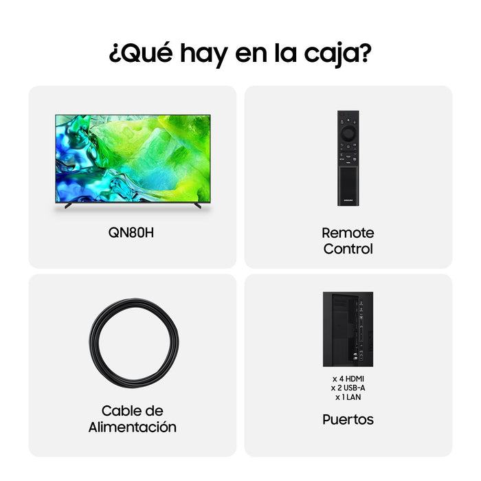 EAN 8806097959748 - Samsung TQ65QN80HAUXXC Televisor 165,1 cm (65") 4K Ultra HD Wifi Gris imagen 8