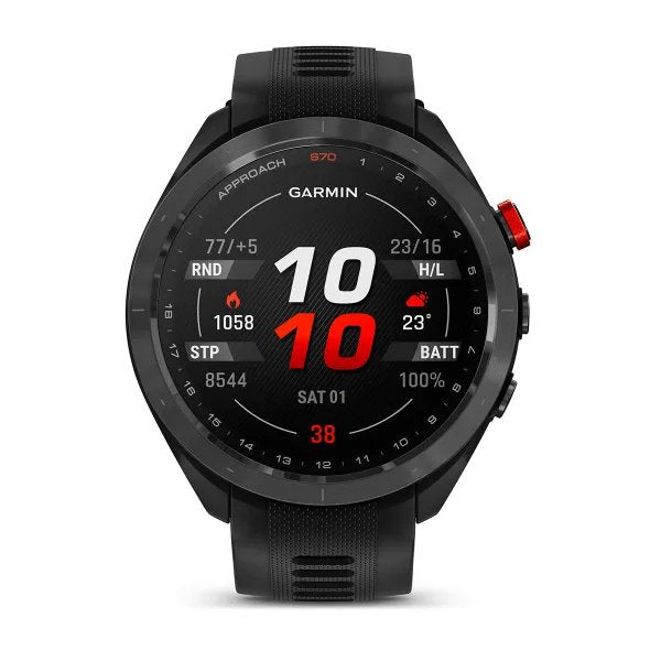 EAN 753759323653 - Garmin Approach S70 - 47 mm 3,56 cm (1.4") AMOLED Digital 454 x 454 Pixeles Pantalla táctil Negro Wifi GPS imagen 5