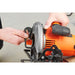 EAN 5035048655078 - Black & Decker CS1550-QS sierra circular portátil 19 cm Negro, Naranja 5500 RPM 1500 W imagen 4