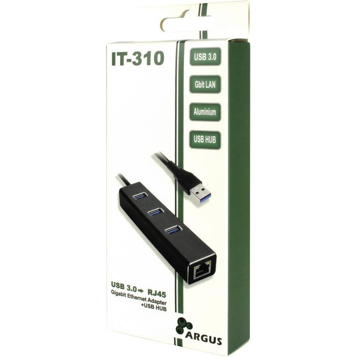 EAN 4260455643092 - Inter-Tech ARGUS IT-310 USB 3.2 Gen 1 (3.1 Gen 1) Type-A Negro imagen 3
