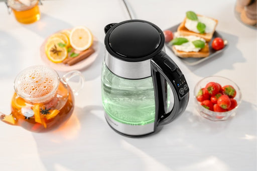 EAN 5908269348183 - Zelmer ZCK8026 tetera eléctrica 1,7 L 2200 W Negro, Transparente imagen 2