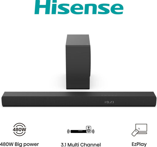 EAN 6942351409085 - Hisense HS3100 Negro 3.1 canales 480 W imagen 1