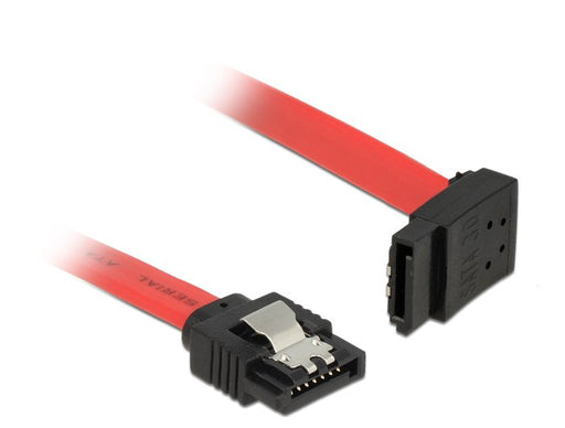 EAN 4043619839742 - DeLOCK 0.5m, 2xSATAIII cable de SATA 0,5 m SATA 7-pin Negro, Rojo imagen 1