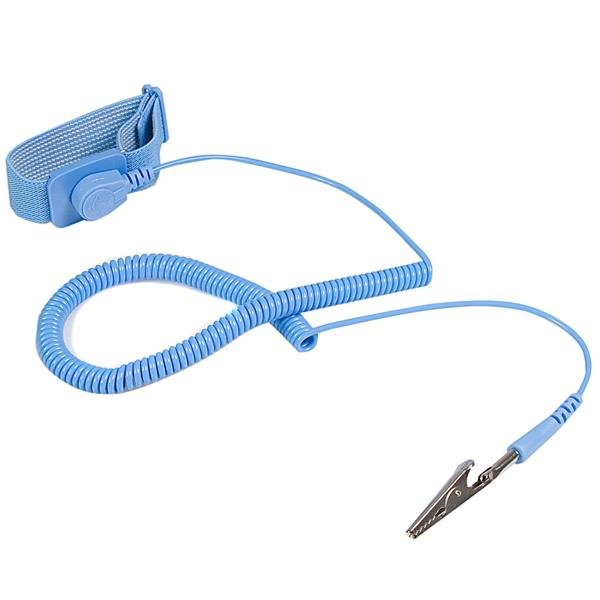 EAN 0065030775885 - StarTech.com SWS100 muñequera antiestática Azul imagen 1
