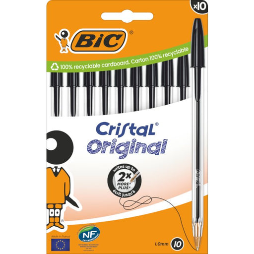 EAN 3086123734753 - BIC 516353 bolígrafo Negro Medio 10 pieza(s) imagen 1