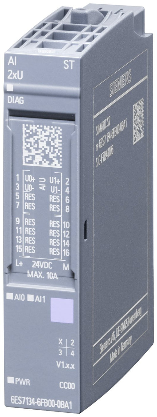 EAN 4047623406662 - Siemens 6ES7134-6FB00-0BA1 módulo digital y analógico i / o Analógica imagen 1