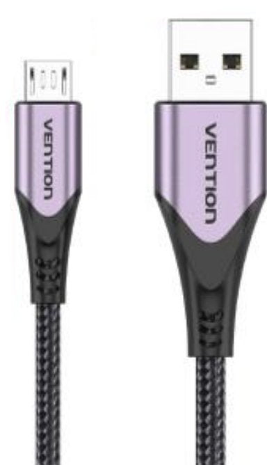 EAN 6922794756779 - Vention COAVH cable USB USB 2.0 2 m USB A Micro-USB B Rojo, Púrpura imagen 1