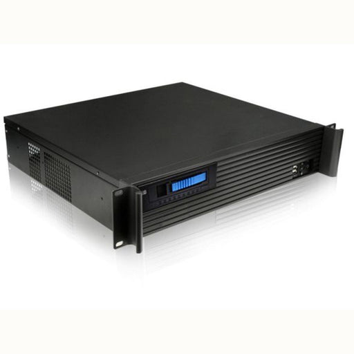 EAN 8051128101980 - Techly I-CASE IPC-240L carcasa de ordenador Estante Negro imagen 1