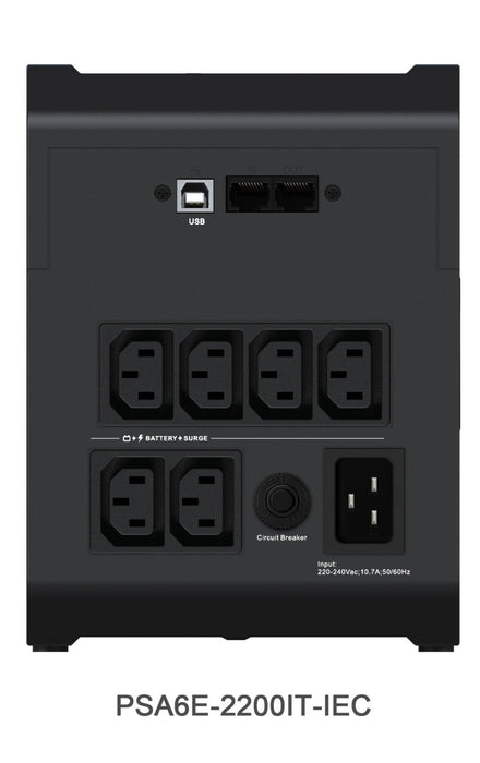 EAN 767041044997 - Vertiv PSA6E-2200IT-IEC sistema de alimentación ininterrumpida (UPS) Línea interactiva 2,2 kVA 1225 W 6 sa imagen 3