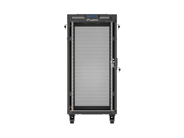 EAN 5901969447903 - Lanberg FF01-6824-23BL armario rack 24U Rack o bastidor independiente Negro imagen 13