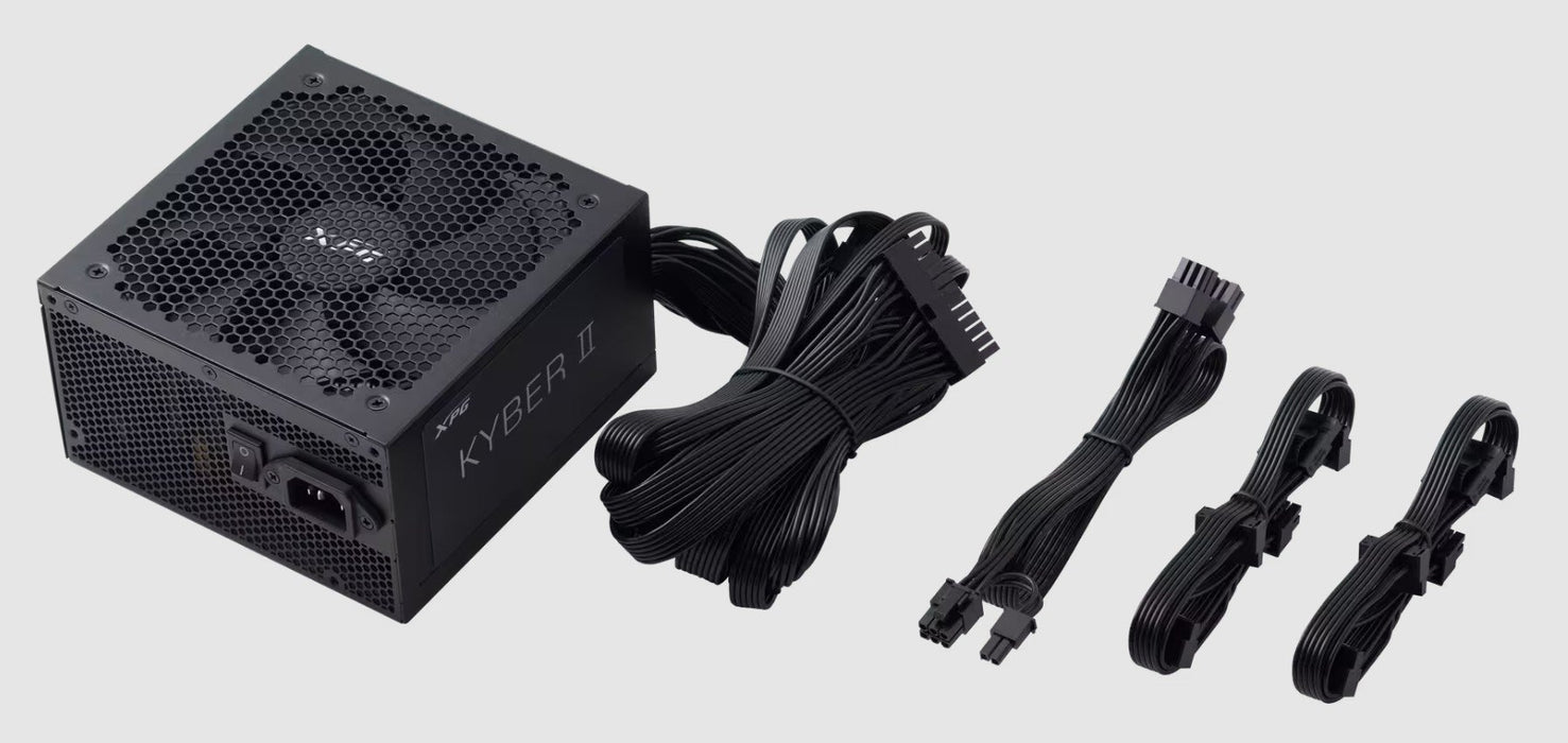 EAN 4711658153920 - XPG KYBERII750G-BKCGB unidad de fuente de alimentación 750 W 20+4 pin ATX ATX Negro imagen 3