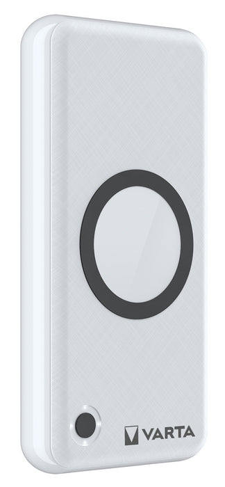 EAN 4008496056101 - Varta 57909 101 111 batería externa Polímero de litio 20000 mAh Cargador inalámbrico Blanco imagen 2