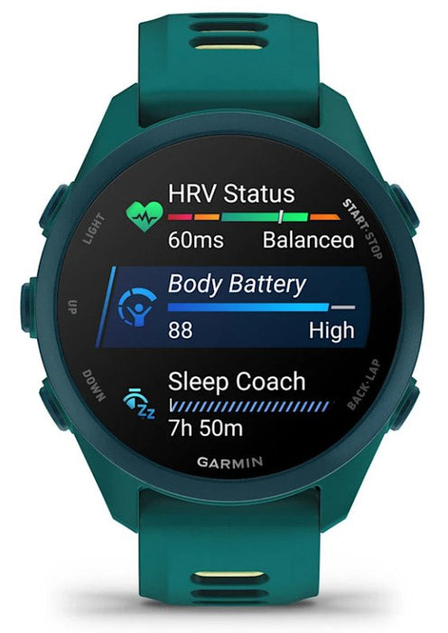 EAN 753759368333 - Garmin Forerunner 170 Music 3,05 cm (1.2") AMOLED 42 mm Digital 390 x 390 Pixeles Pantalla táctil Verde GP imagen 6