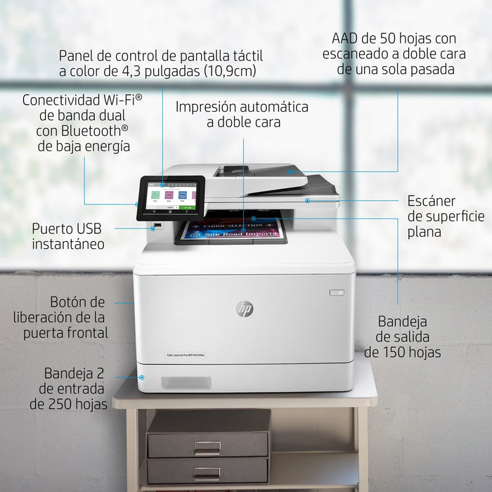 EAN 192018996892 - HP Color LaserJet Pro MFP M479fdw Laser A4 600 x 600 DPI 27 ppm Wifi imagen 18