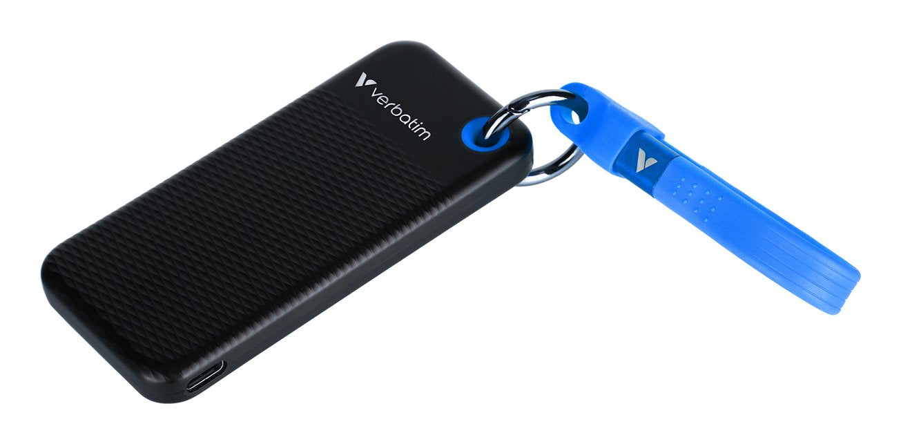 EAN 23942324164 - Verbatim Pocket SSD 256 GB USB Tipo C 3.2 Gen 2 (3.1 Gen 2) Negro, Azul imagen 2
