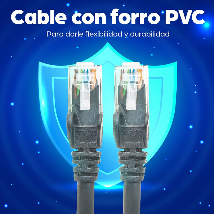 EAN 0766623342032 - Intellinet 342032 cable de red Negro 0,5 m U/UTP (UTP) imagen 8