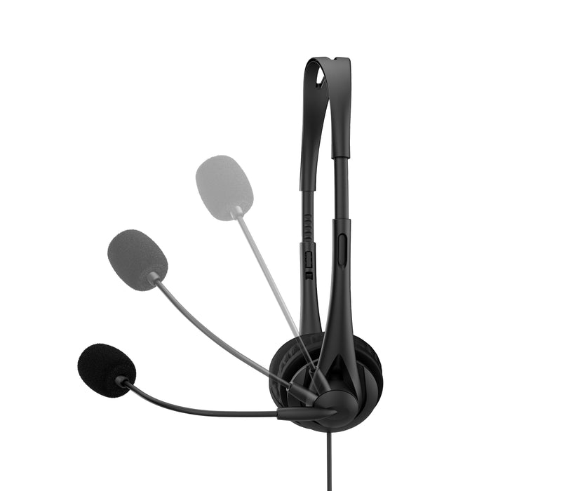 EAN 0195908812531 - HP USB G2 Stereo Headset Alámbrico Diadema Oficina/Centro de llamadas Negro imagen 6