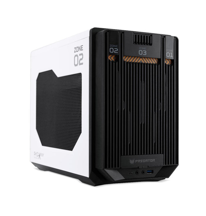 EAN 4711474035134 - Acer DC.Z3XEE.001 carcasa de ordenador Escritorio Negro, Blanco imagen 1