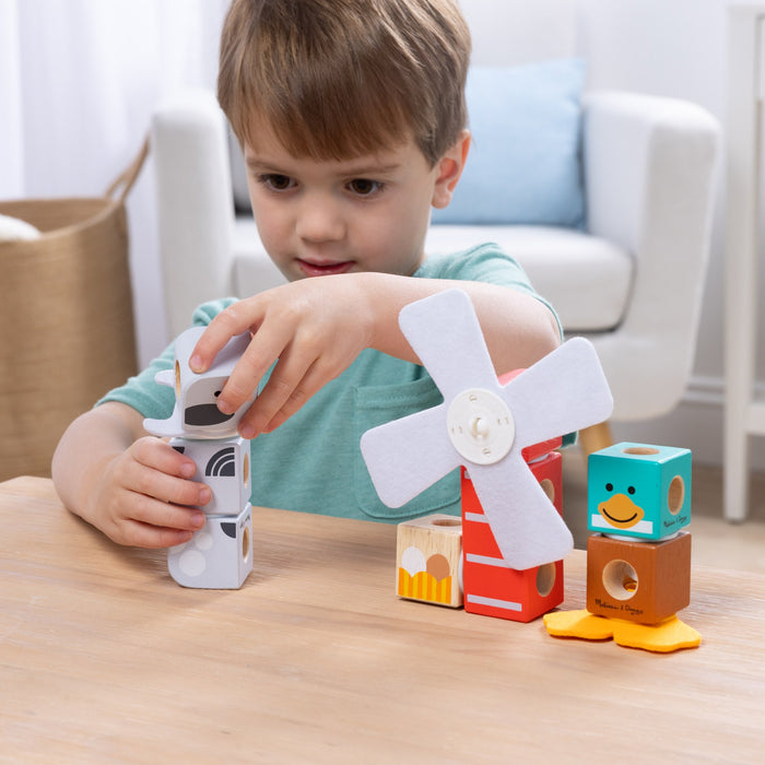 EAN 681147005471 - Melissa & Doug MDT BBN Blockables Farm Friends GML imagen 2