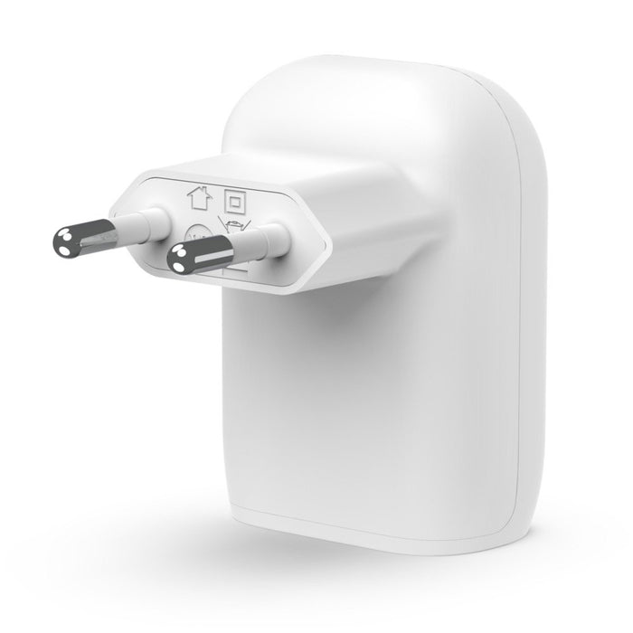 EAN 0745883837595 - Belkin WCA005vf1MWH-B5 Portátil, Smartphone, Tableta Blanco Corriente alterna Carga rápida Interior imagen 2