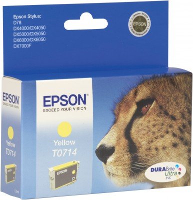 EAN 8715946329758 - Epson T0714 cartucho de tinta Original Amarillo imagen 2