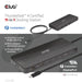 EAN 8719214472603 - CLUB3D CSV-1581 base para portátil y replicador de puertos Thunderbolt 4 Negro imagen 8