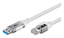 EAN 4040849741616 - Goobay 74161 cable de red Blanco 5 m Cat6 F/UTP (FTP) imagen 4