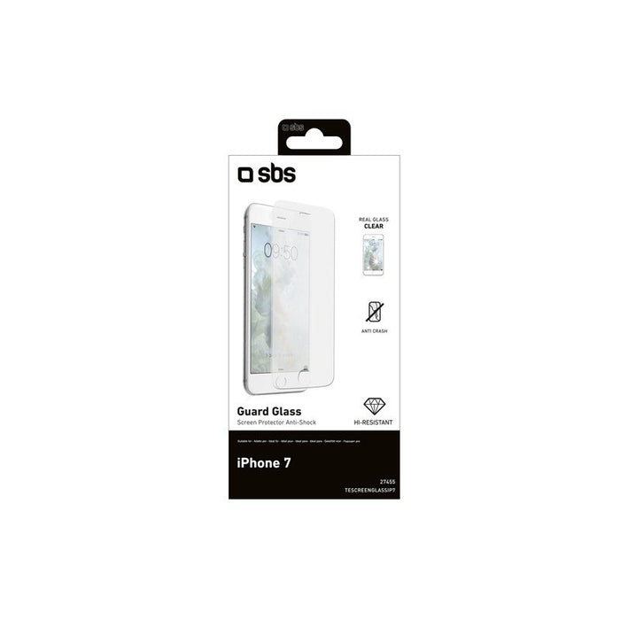EAN 8018417227455 - SBS TESCREENGLASSIP7 protector de pantalla o trasero para teléfono móvil Apple 1 pieza(s) imagen 2