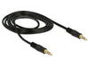 EAN 4043619837441 - DeLOCK 1m 3.5mm M/M cable de audio 3,5mm Negro imagen 2