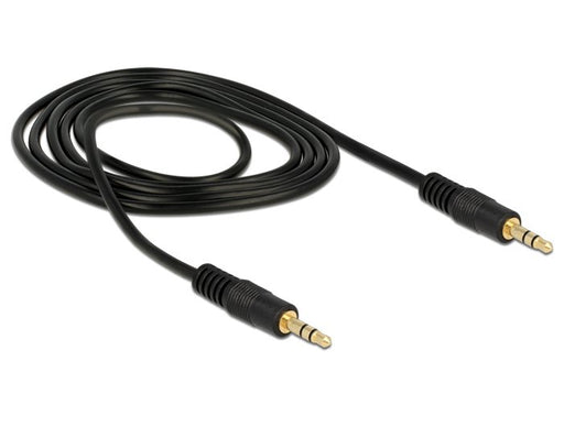EAN 4043619837441 - DeLOCK 1m 3.5mm M/M cable de audio 3,5mm Negro imagen 2