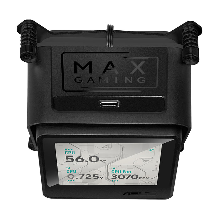 EAN 4711636154529 - ASUS MAX GAMING LC 360 ARGB LCD Procesador Sistema de refrigeración líquida todo en uno 12 cm Negro imagen 9