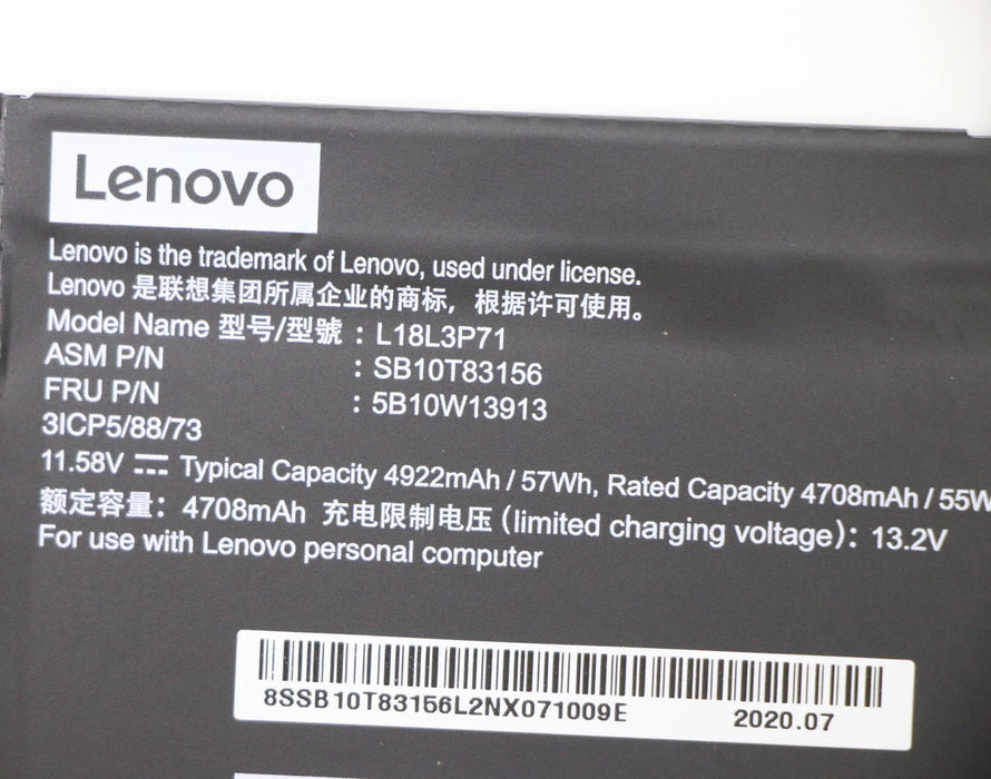 EAN 5704174656876 - Lenovo 5B10W13913 refacción para laptop Batería imagen 5