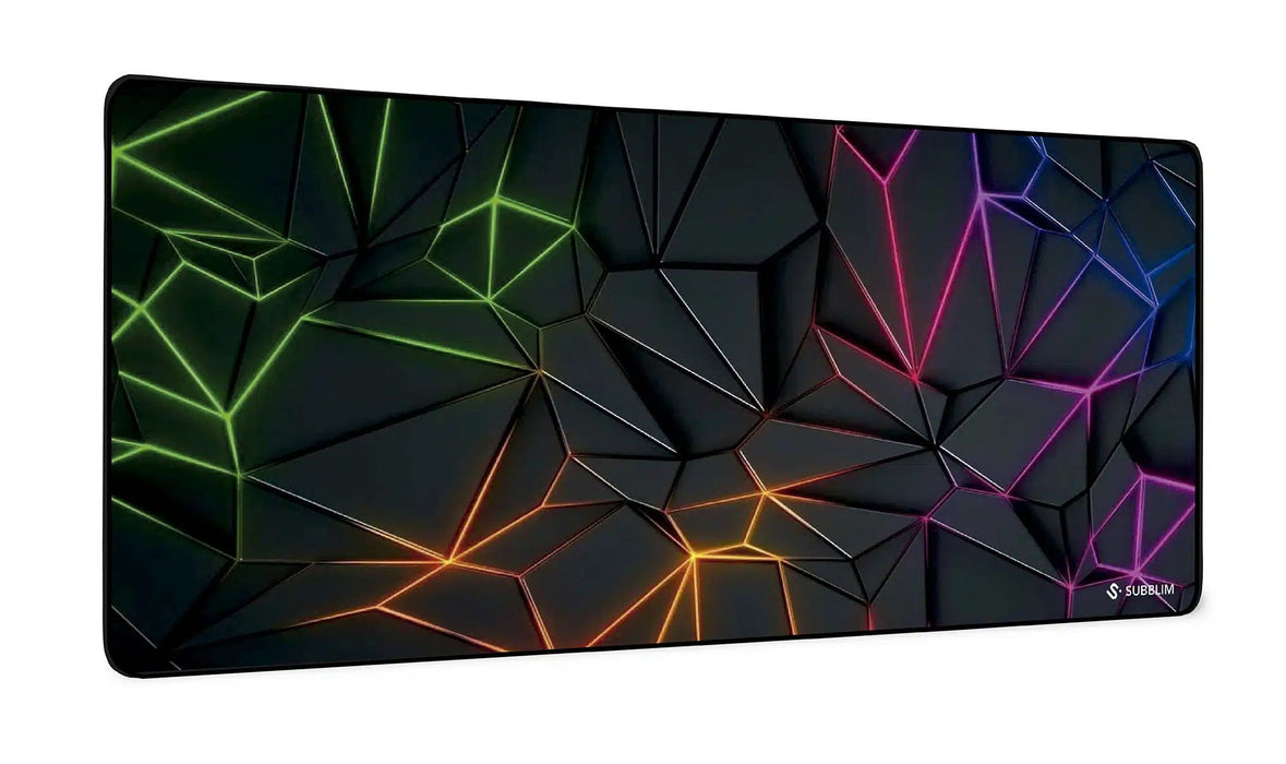 EAN 8436586743673 - SUBBLIM Neon Obsidian XL Alfombrilla de ratón para juegos Negro, Multicolor imagen 1
