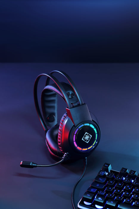 EAN 7333048064820 - Deltaco Gaming GAM-168 auricular y casco Auriculares Alámbrico Diadema Juego USB tipo A Negro imagen 8