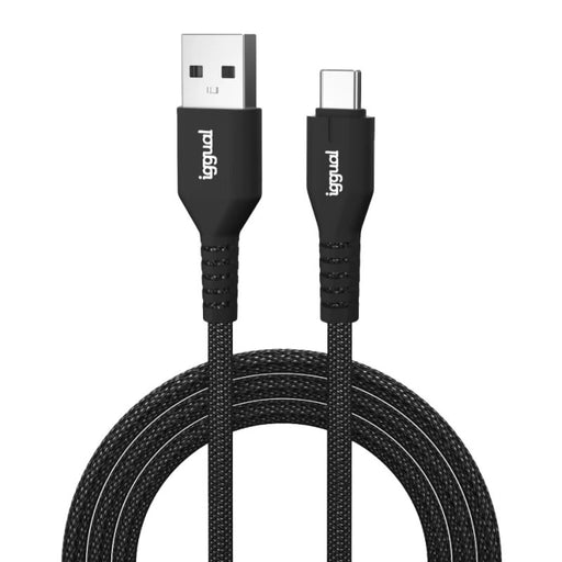 EAN 8435364319888 - iggual IGG319888 cable USB 1 m USB A USB C Negro imagen 2
