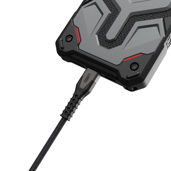 EAN 840283911613 - Urban Armor Gear Kevlar cable USB USB 2.0 1,5 m USB C Negro, Gris imagen 2